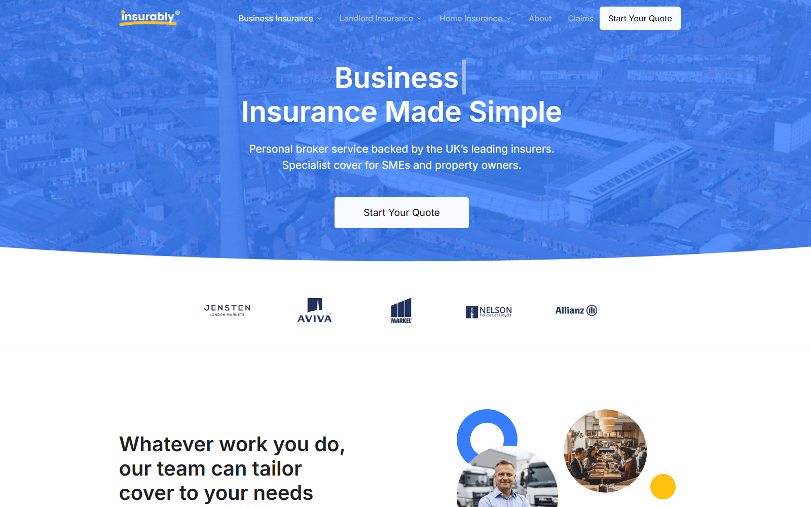 Insurably — full case study preview